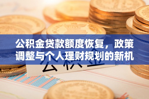 掇刀公积金贷款额度恢复，政策调整与个人理财规划的新机遇