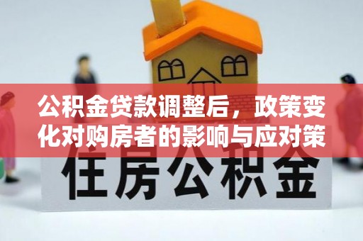 掇刀公积金贷款调整后，政策变化对购房者的影响与应对策略