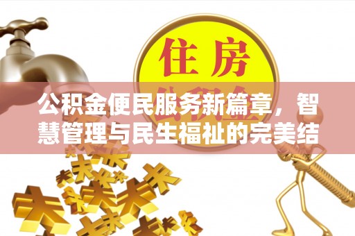 掇刀公积金便民服务新篇章，智慧管理与民生福祉的完美结合